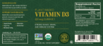 Taimne vedel D3-vitamiin, koostis