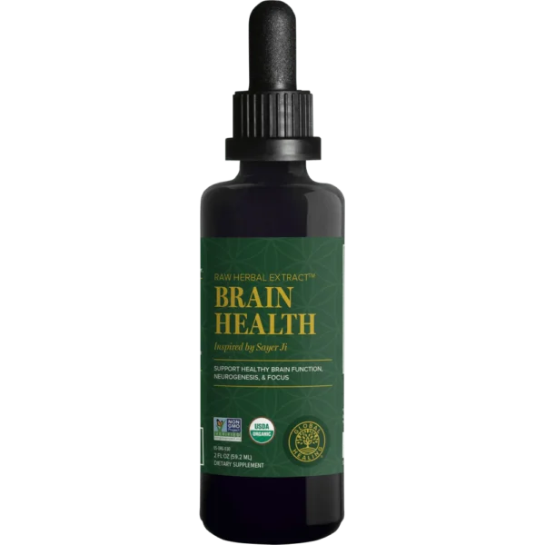 Brain Health taimekompleks ajule: kurkum, ginko biloba, ashwagandha
