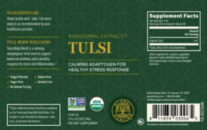 Tulsi ekstrakt